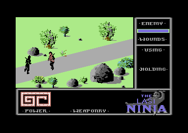 Last Ninja screenshot 5 for Commodore 64